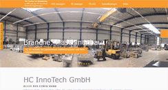 Desktop Screenshot of hcinnotech.de